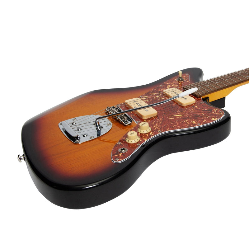 JD-JZM-TSB-J&D Luthiers JM-Style Electric Guitar (Tobacco Sunburst)-Living Music