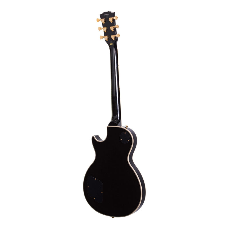 -J&D Luthiers LP-Custom Style Electric Guitar (Black)-Living Music