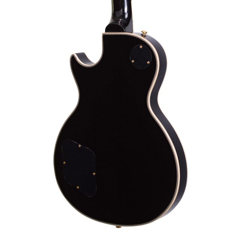 JD-DLC-BLK-J&D Luthiers LP-Custom Style Electric Guitar (Black)-Living Music