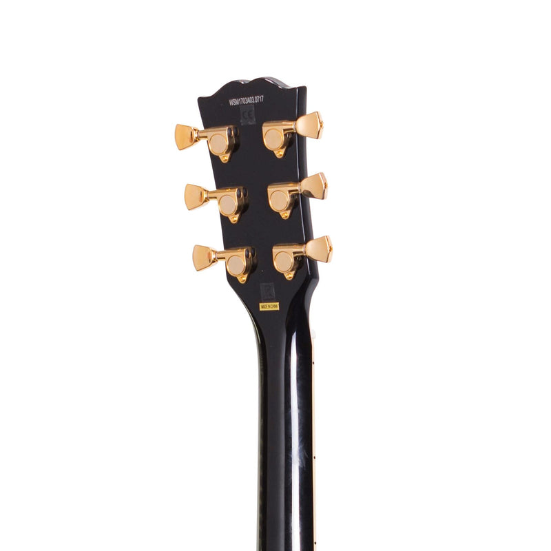 -J&D Luthiers LP-Custom Style Electric Guitar (Black)-Living Music