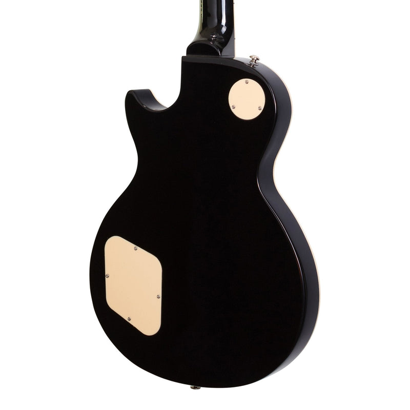 -J&D Luthiers LP-Style Electric Guitar (Black)-Living Music