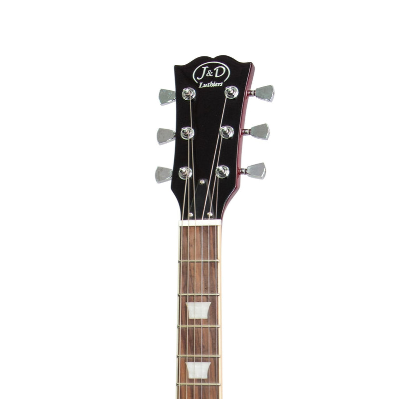 -J&D Luthiers LP-Style Electric Guitar (Cherry Sunburst)-Living Music