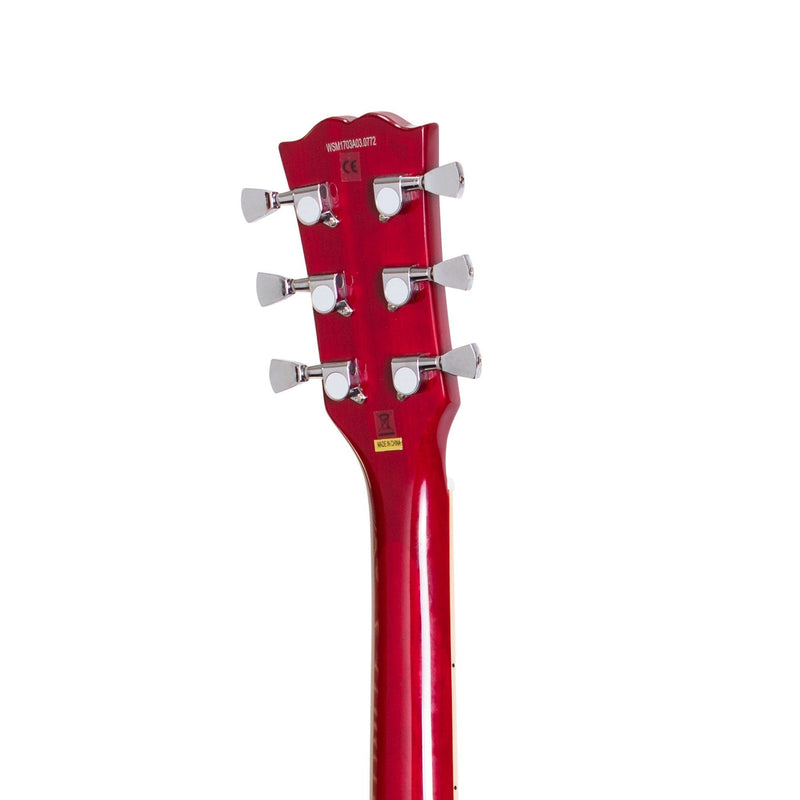 -J&D Luthiers LP-Style Electric Guitar (Cherry Sunburst)-Living Music