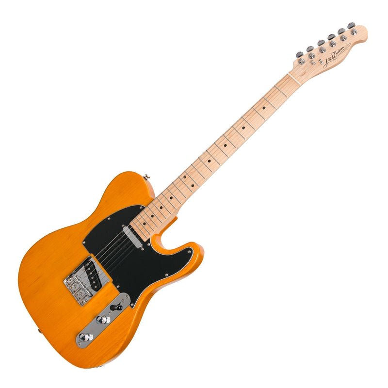 -J&D Luthiers TE-Style Electric Guitar (Tint Gloss)-Living Music
