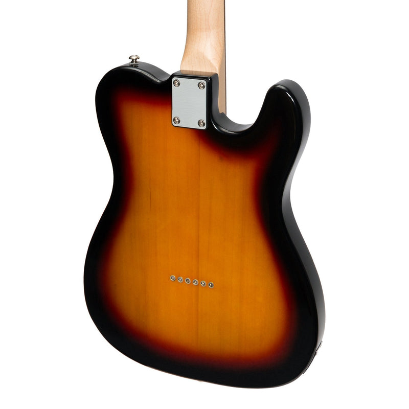 JD-DTLL-TSB-J&D Luthiers TE-Style Left Handed Electric Guitar (Sunburst)-Living Music