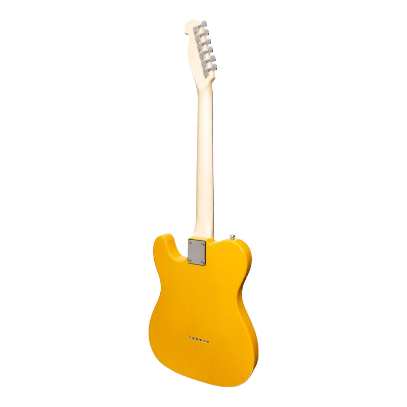 JD-DTLSH-BTS-J&D Luthiers Thinline TE-Style Electric Guitar (Butterscotch)-Living Music