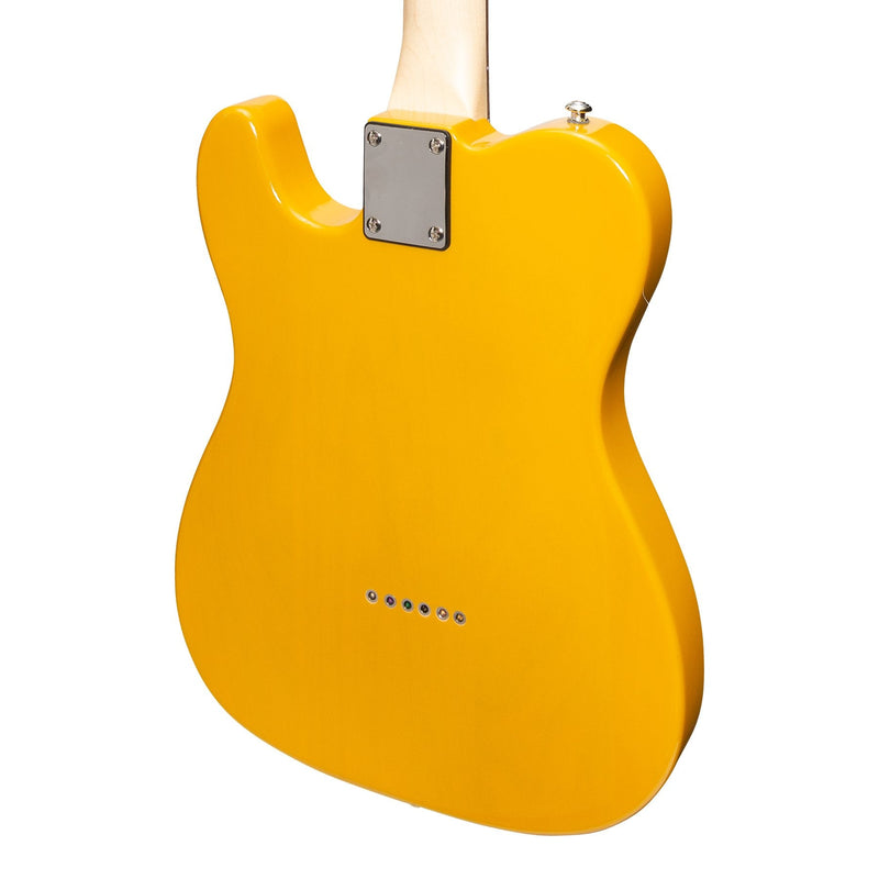 JD-DTLSH-BTS-J&D Luthiers Thinline TE-Style Electric Guitar (Butterscotch)-Living Music