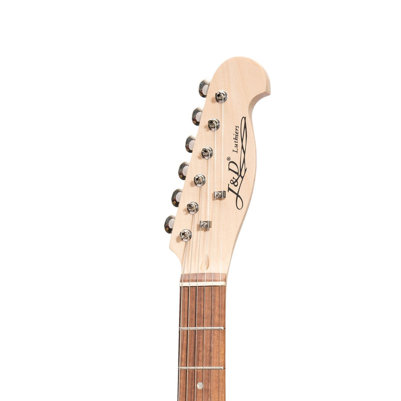JD-DTLSH-NGL-J&D Luthiers Thinline TE-Style Electric Guitar (Natural Gloss)-Living Music