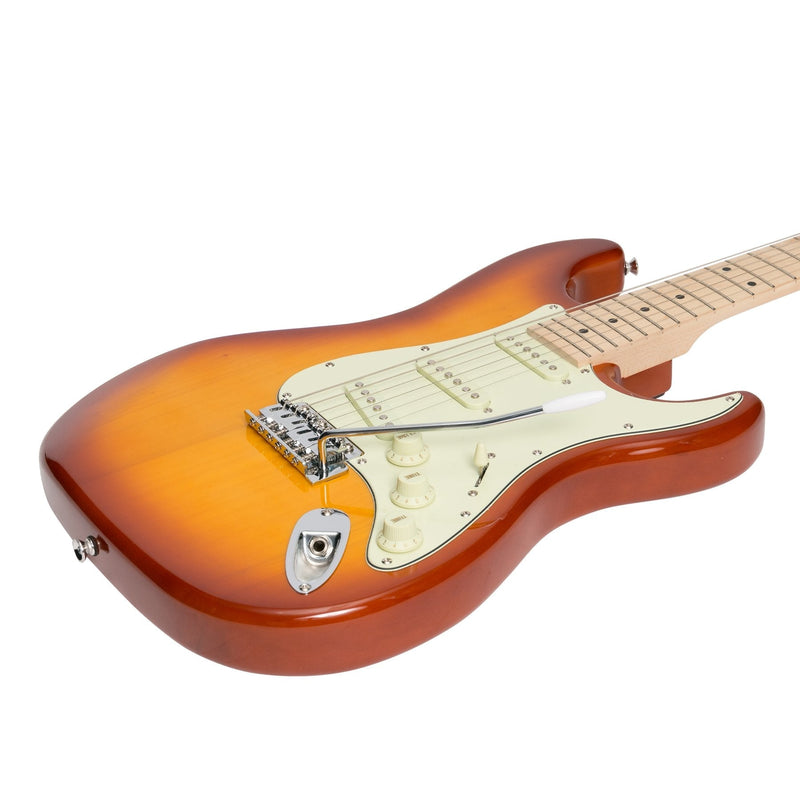 JD-ST11-HB-J&D Luthiers Traditional ST-Style Electric Guitar (Honeyburst)-Living Music
