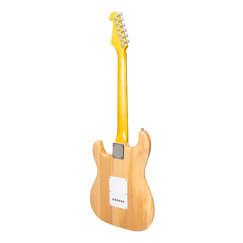 -J&D Luthiers Traditional ST-Style Electric Guitar (Natural Gloss)-Living Music