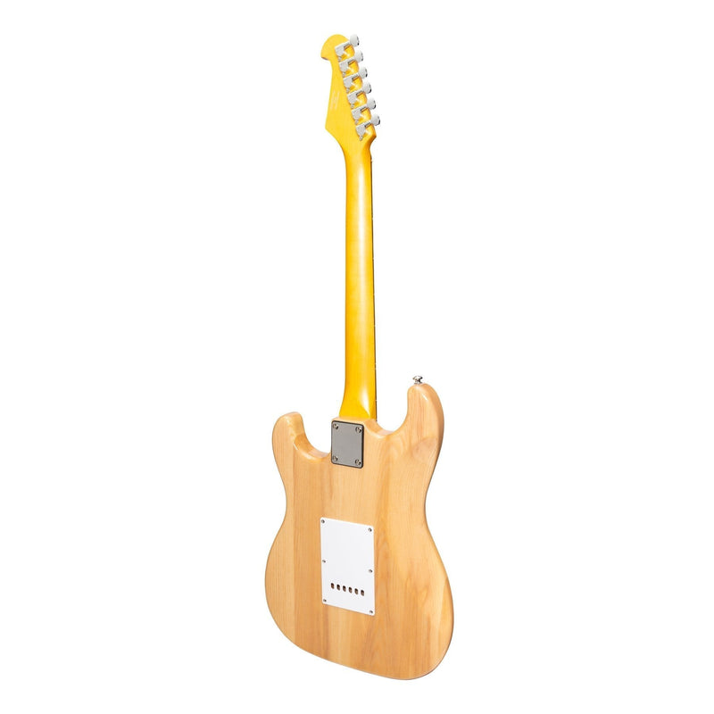 JD-DST-NL-J&D Luthiers Traditional ST-Style Electric Guitar (Natural Gloss)-Living Music