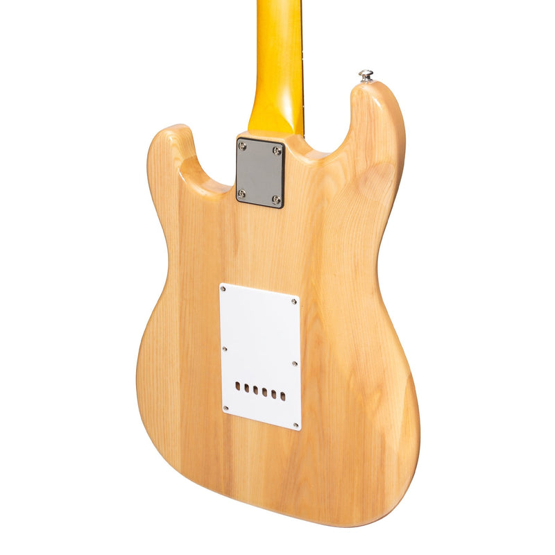 -J&D Luthiers Traditional ST-Style Electric Guitar (Natural Gloss)-Living Music