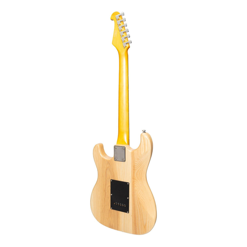 JD-DST-STN-J&D Luthiers Traditional ST-Style Electric Guitar (Natural Satin)-Living Music