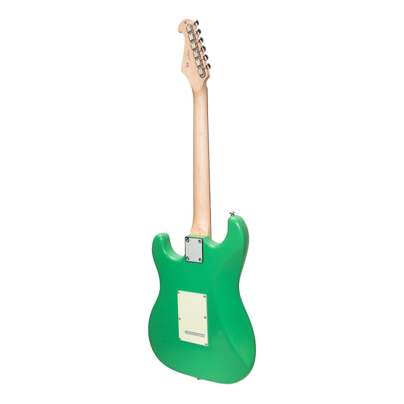 -J&D Luthiers Traditional ST-Style Electric Guitar (Surf Green)-Living Music