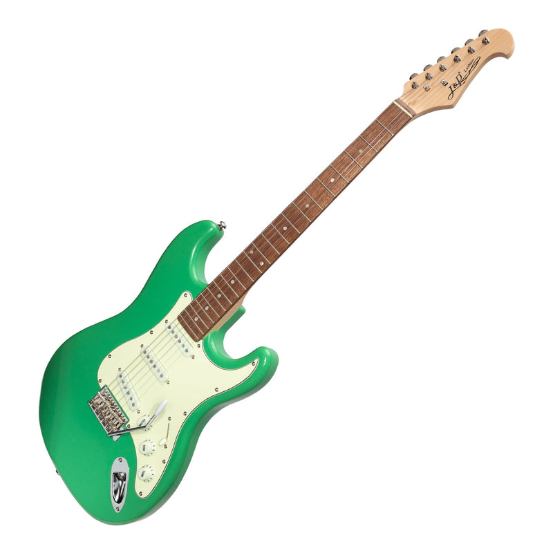 -J&D Luthiers Traditional ST-Style Electric Guitar (Surf Green)-Living Music