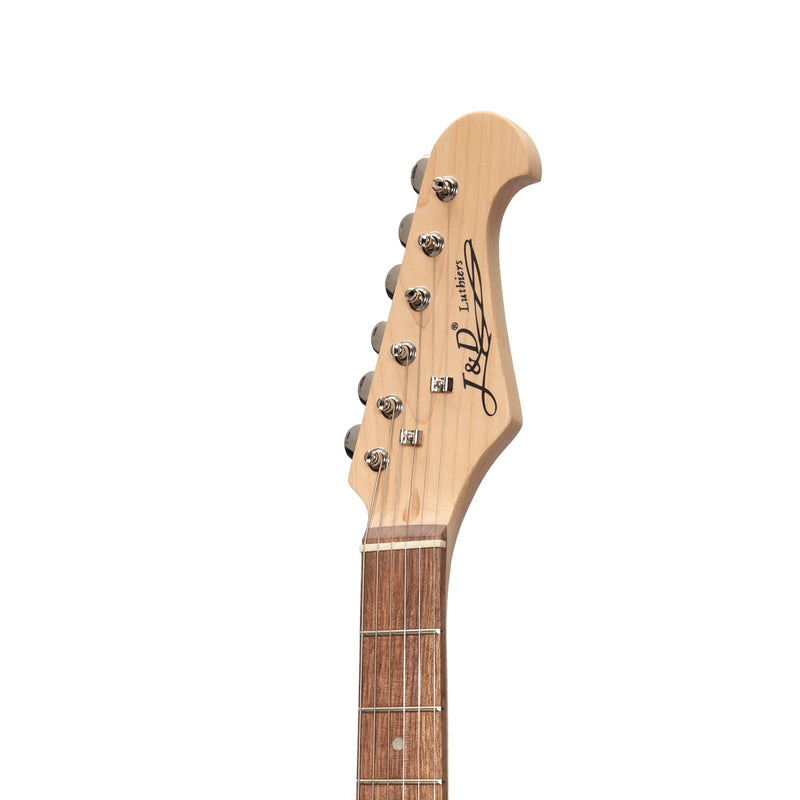 -J&D Luthiers Traditional ST-Style Electric Guitar (Surf Green)-Living Music