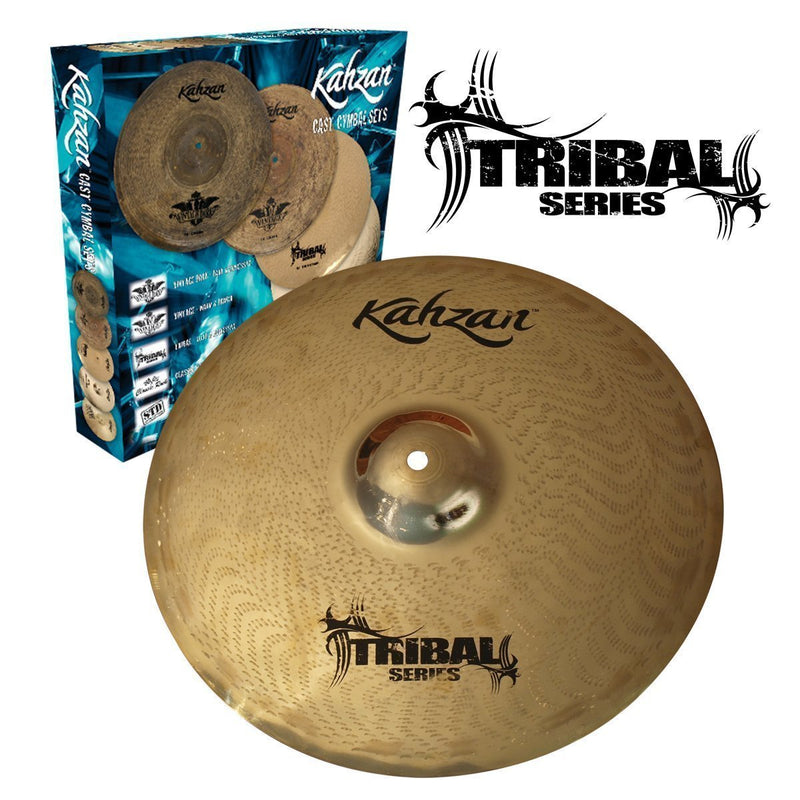 KP-TRIB4-14-16-18-20-Kahzan 'Tribal Series' Cymbal Pack (14"/16"/18"/20")-Living Music