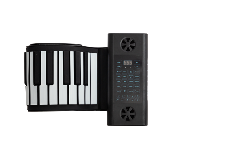 -LORDEN LPS-61B 61 KEY ROLL UP KEYBOARD-Living Music