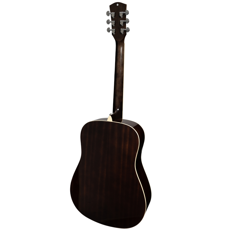 -Lorden Acoustic Dreadnought Guitar Pack (Black)-Living Music