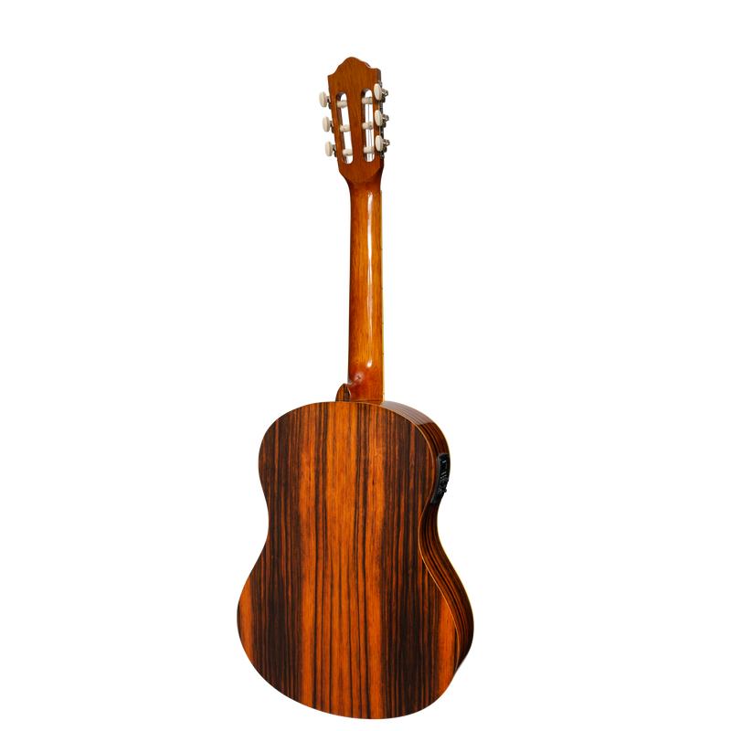 -Martinez '51 Series' 4/4 Size Electric Classical Guitar Amara (Gloss)-Living Music
