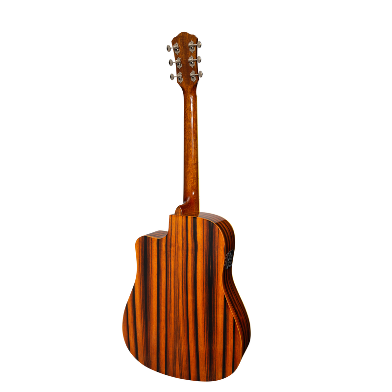 -Martinez '51 Series' Acoustic-Electric Dreadnought Cutaway Guitar Amara (Gloss)-Living Music