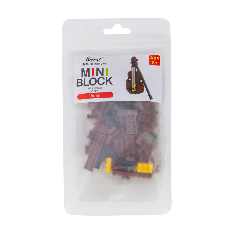 -Belcat Mini Block Violin Building Set-Living Music