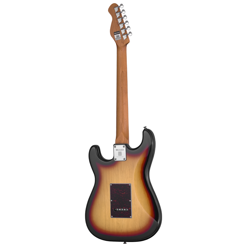 -MOOER MSC10 ST-STYLE ELECTRIC GUITAR (TOBACCO SUNBURST)-Living Music