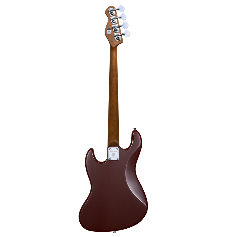 -MOOER MBJ420 JZ-STYLE ELECTRIC BASS GUITAR (RED BURST)-Living Music