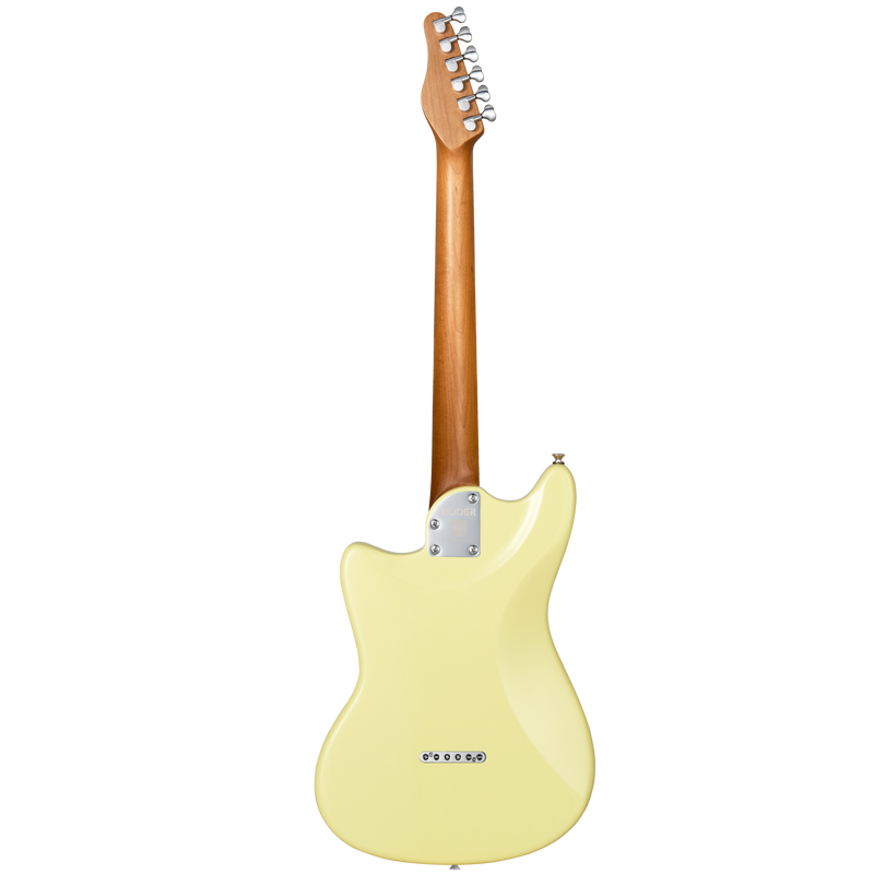 -MOOER MLT10 OFFSET LIGHT ELECTRIC GUITAR (CANDY YELLOW)-Living Music