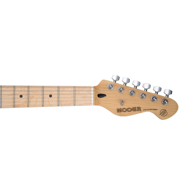 -MOOER MSC11 ST-STYLE ELECTRIC GUITAR (BLACK)-Living Music