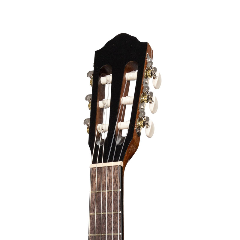 -Martinez 1/2 Size Student Classical Guitar Pack with Built In Tuner (Koa)-Living Music