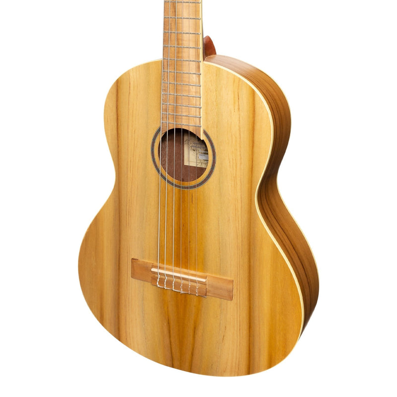 MP-34T-JTK-Martinez 3/4 Size Student Classical Guitar Pack with Built In Tuner (Jati-Teakwood)-Living Music