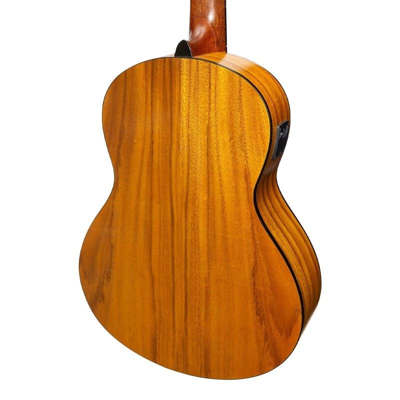 -Martinez 3/4 Size Student Classical Guitar Pack with Built In Tuner (Koa)-Living Music