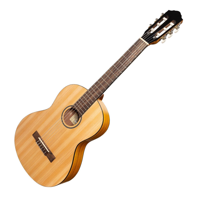 MP-34T-SK-Martinez 3/4 Size Student Classical Guitar Pack with Built In Tuner (Spruce/Koa)-Living Music