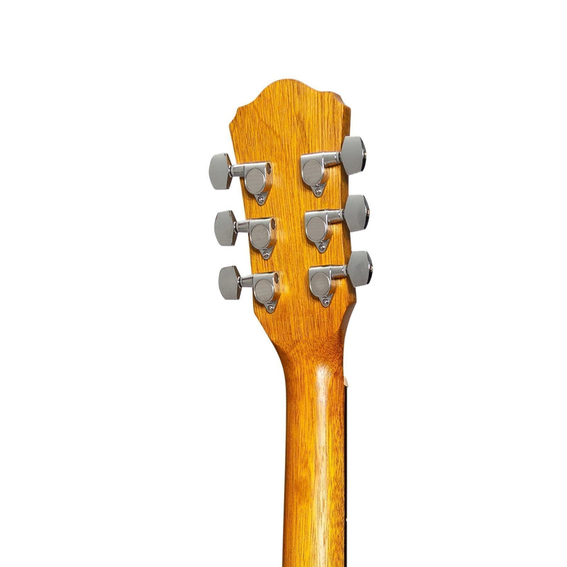 -Martinez '41 Series' Dreadnought Acoustic Guitar Pack (Jati-Teakwood)-Living Music