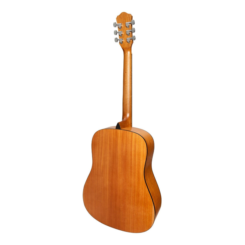 MP-D2-SM-Martinez '41 Series' Dreadnought Acoustic Guitar Pack (Spruce/Mahogany)-Living Music