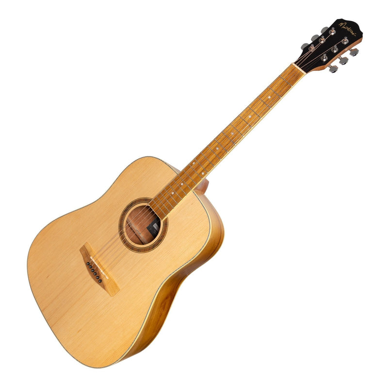 MD-41-SJ-Martinez '41 Series' Dreadnought Acoustic Guitar (Spruce/Jati-Teakwood)-Living Music