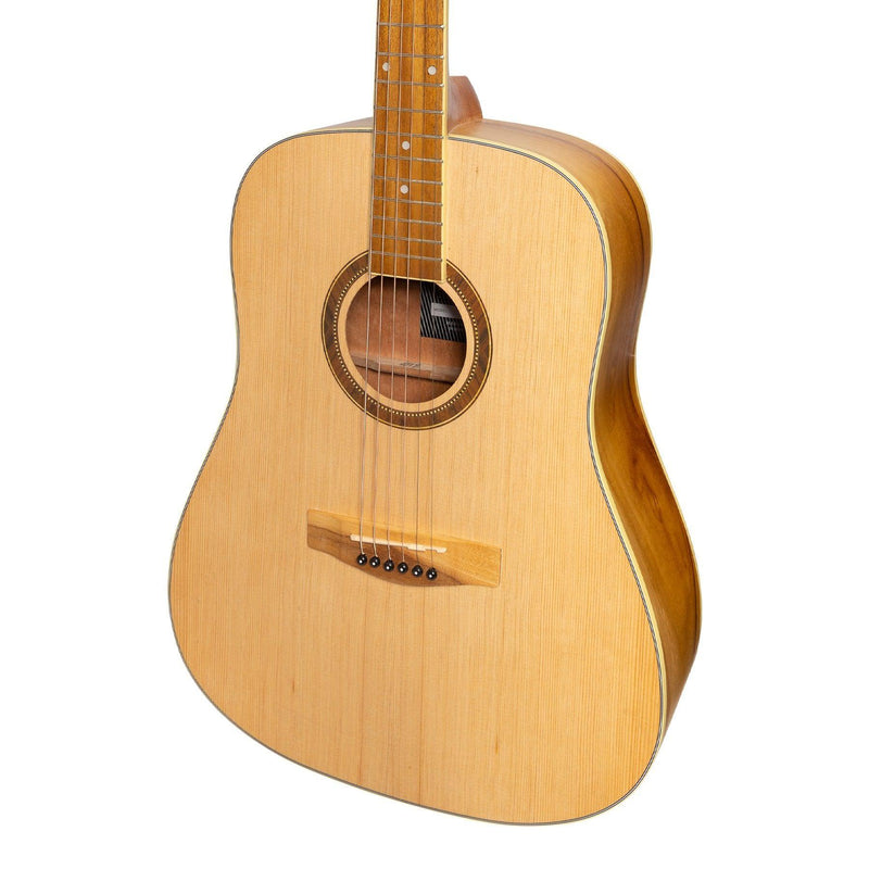 MD-41-SJ-Martinez '41 Series' Dreadnought Acoustic Guitar (Spruce/Jati-Teakwood)-Living Music