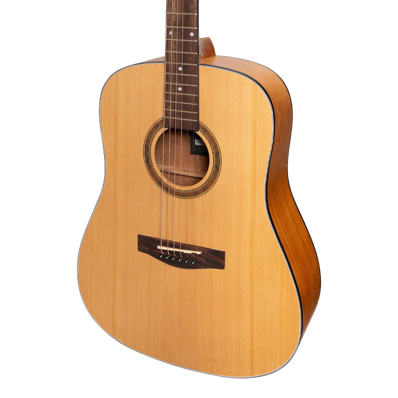 MD-41-SM-Martinez '41 Series' Dreadnought Acoustic Guitar (Spruce/Mahogany)-Living Music