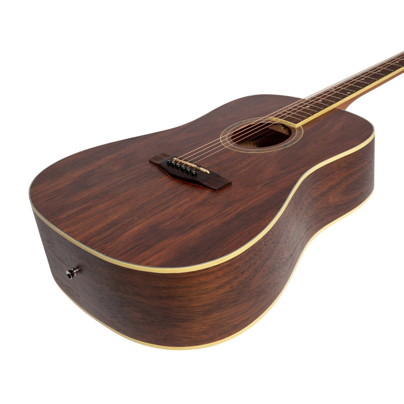 MD-41T-RWD-Martinez '41 Series' Dreadnought Acoustic Guitar with Built-in Tuner (Rosewood)-Living Music