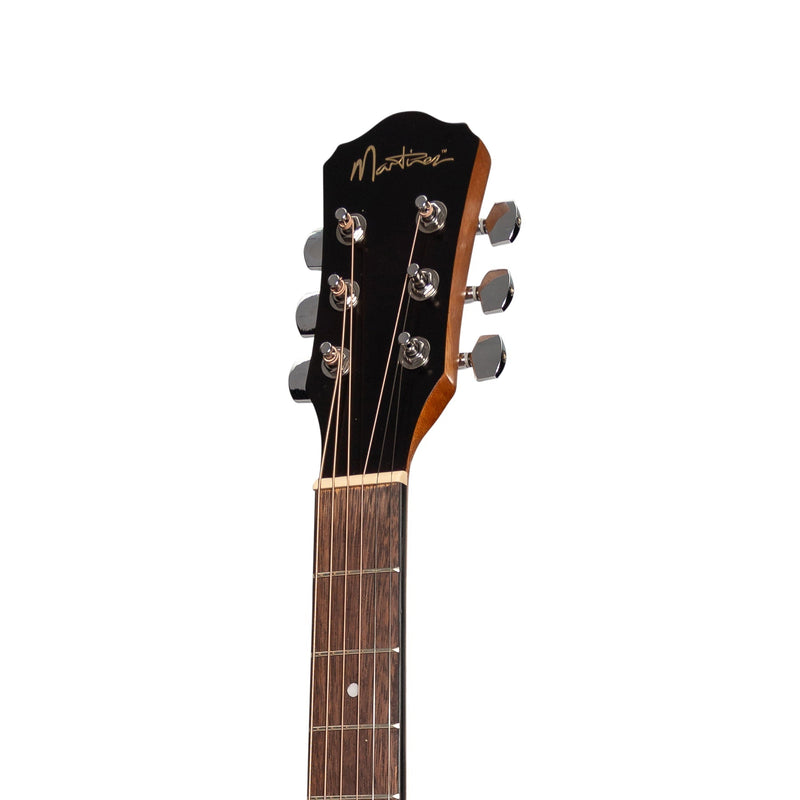 -Martinez '41 Series' Dreadnought Cutaway Acoustic-Electric Guitar Pack (Mahogany)-Living Music