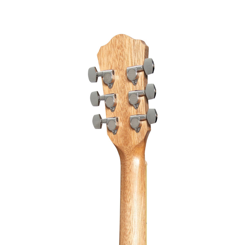 -Martinez '41 Series' Dreadnought Cutaway Acoustic-Electric Guitar Pack (Spruce/Jati-Teakwood)-Living Music