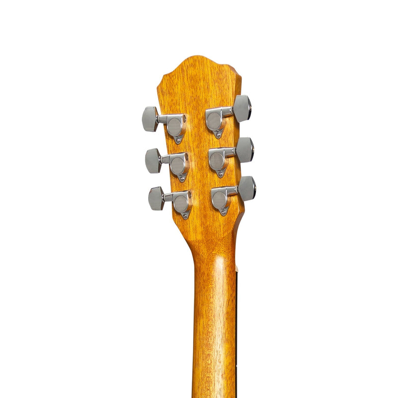 -Martinez '41 Series' Dreadnought Cutaway Acoustic-Electric Guitar Pack (Spruce/Koa)-Living Music