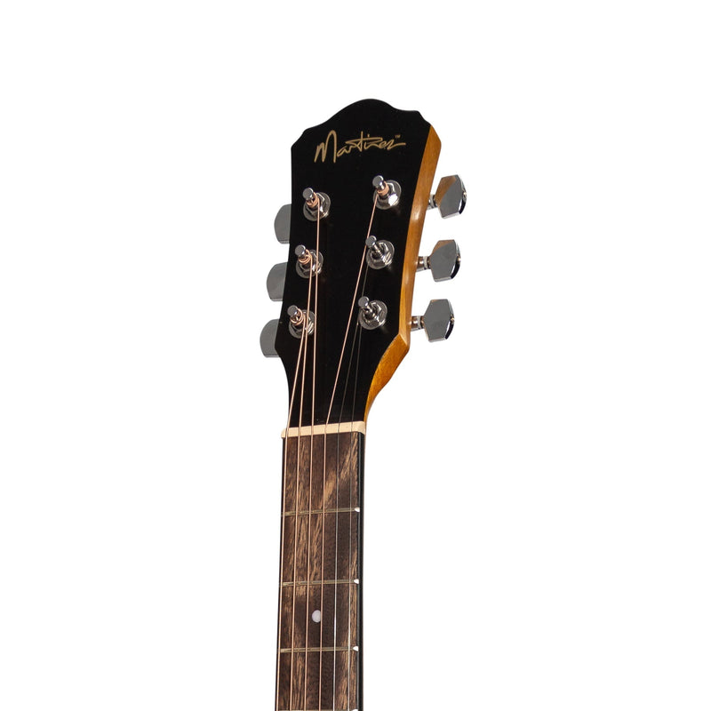 -Martinez '41 Series' Dreadnought Cutaway Acoustic-Electric Guitar Pack (Spruce/Koa)-Living Music