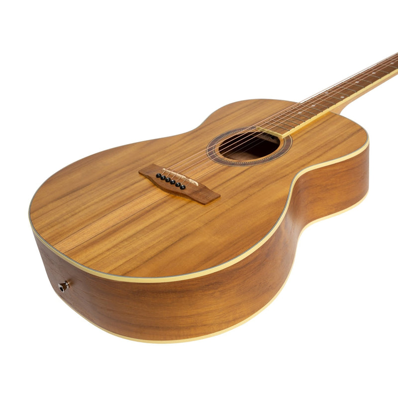 MF-41-JTK-Martinez '41 Series' Folk Size Acoustic Guitar (Jati-Teakwood)-Living Music