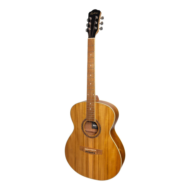 -Martinez '41 Series' Folk Size Acoustic Guitar Pack (Koa)-Living Music