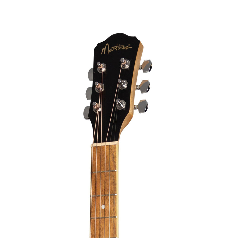 -Martinez '41 Series' Folk Size Acoustic Guitar Pack (Koa)-Living Music