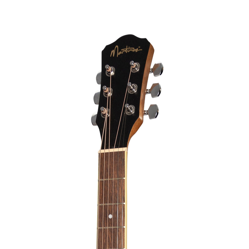 -Martinez '41 Series' Folk Size Acoustic Guitar Pack (Rosewood)-Living Music
