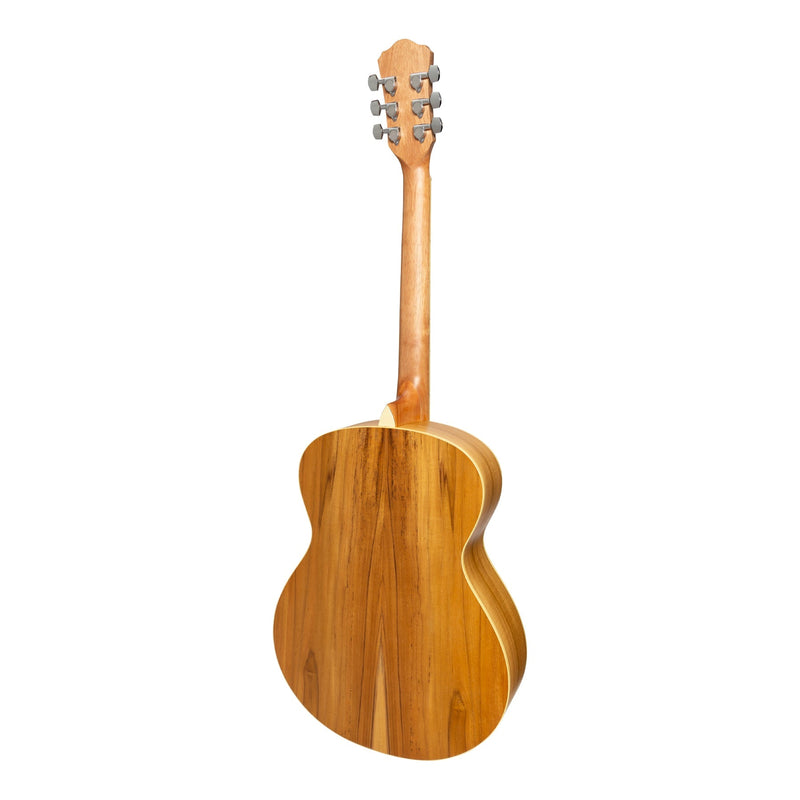 -Martinez '41 Series' Folk Size Acoustic Guitar Pack (Spruce/Jati-Teakwood)-Living Music