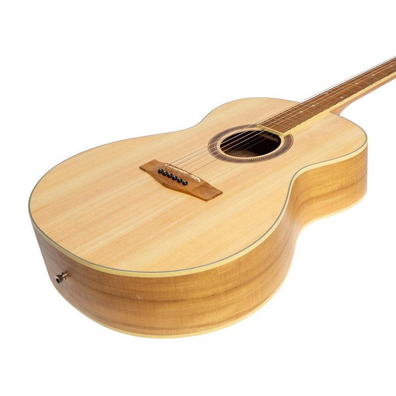 MF-41-SJ-Martinez '41 Series' Folk Size Acoustic Guitar (Spruce/Jati-Teakwood)-Living Music